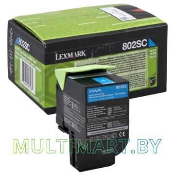 Картридж Lexmark 802SC (80C2SC0) картинка 3